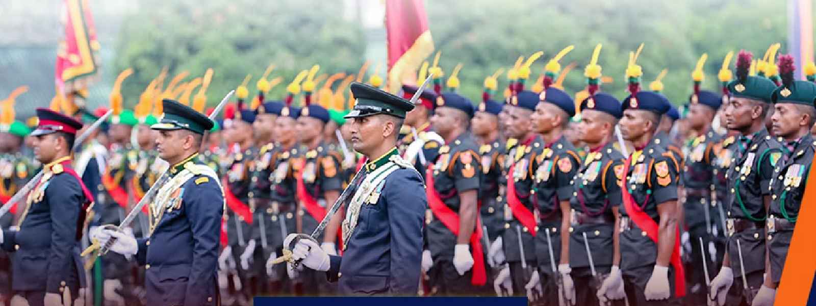 ශ්‍රී ලංකා යුද හමුදාවේ 77 වැනි සංවත්සරය අද...